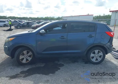 2012 Kia Sportage Lx from USA, damaged, VIN KNDPB3A22C7207737